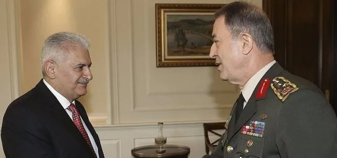 BAŞBAKAN YILDIRIM, ORGENERAL AKAR'I KABUL EDECEK