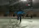 Buz üzerinde yürüme iddiası hüsranla bitti!