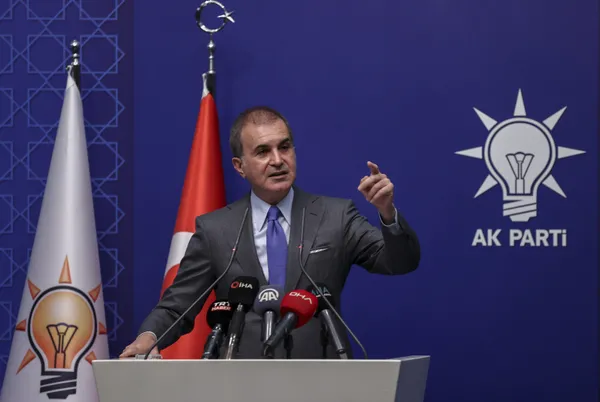 AK Parti Sözcüsü Ömer Çelik’ten CHP’ye sert tepki! Türkiye karşıtlarına verilen destektir