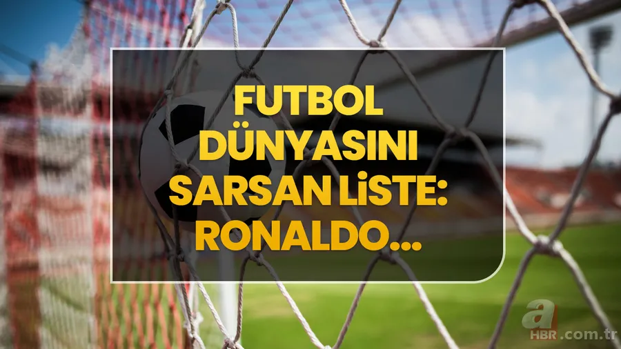 Futbol Dünyasını Sarsan Liste: En İyiler Belli Oldu, Ronaldo Liste Dışı 1