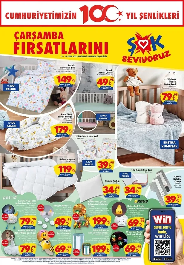 ŞOK 14 Ekim aktüel ürünler kataloğu! ŞOK’ta Bebek ürünleri, Beyaz eşya, gıda ve daha binlerce ürün yüzde 50’ye varan indirimle satılıyor - 2