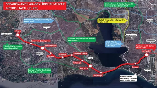 Murat Kurum müjdeyi verdi! İstanbul’a deniz altından yeni tünel geliyor! Beylikdüzü-Söğütlüçeşme arası...
