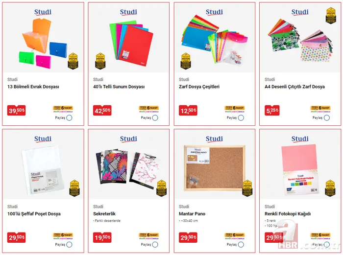 BİM, A101, ŞOK okul kırtasiye ürünleri ne zaman gelecek? BİM ve A101'e kırtasiye malzemeleri geldi mi? Aktüel ürünler... 13