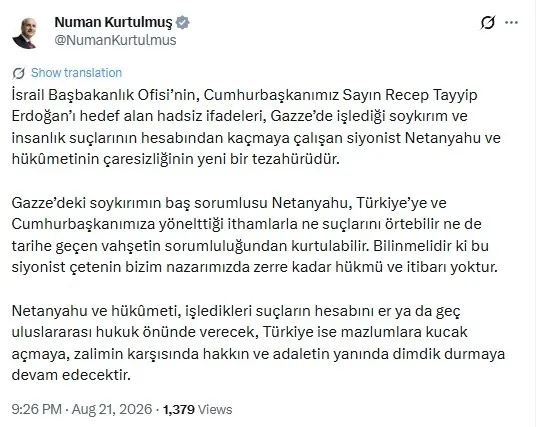 tel-avivden-haddi-asan-paylasim-baskan-erdogani-ve-turkiyeyi-hedef-aldilar-ankaradan-pes-pese-tepkiler-1787337175533.jpeg Tel Aviv’den haddi aşan paylaşım! Başkan Erdoğan’ı ve Türkiye’yi hedef aldılar | Ankara'dan peş peşe tepkiler - 4