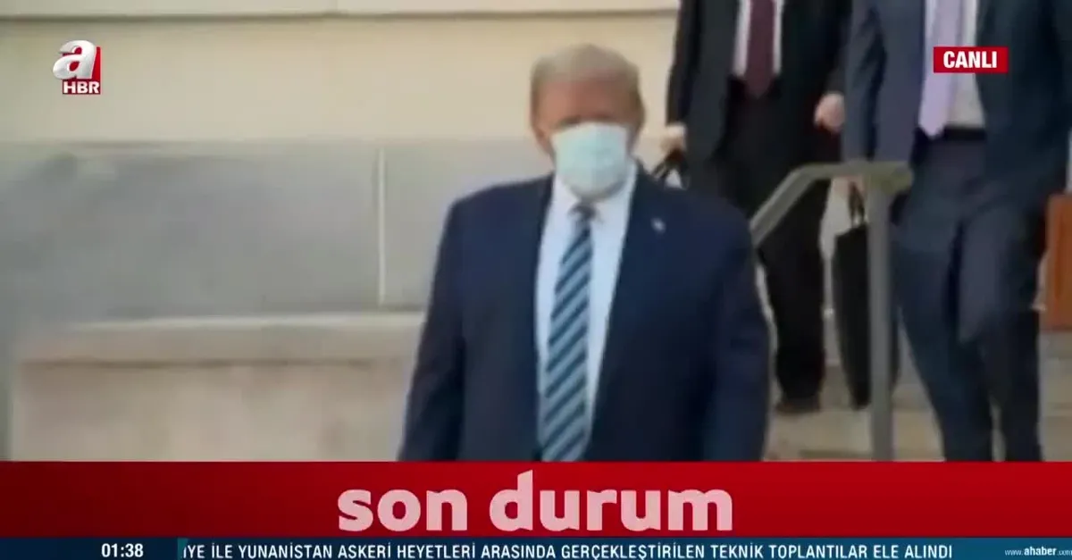 Koronavirüse yakalanan Trump taburcu oldu
