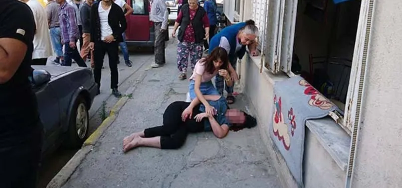 8.5 aylık hamile kadın 3'üncü kattan atladı