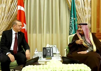 Erdoğan'dan Suudi Arabistan Kralına teşekkür