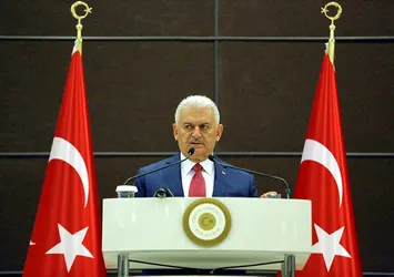 Başbakan Yıldırım Salihi'yi kabul etti