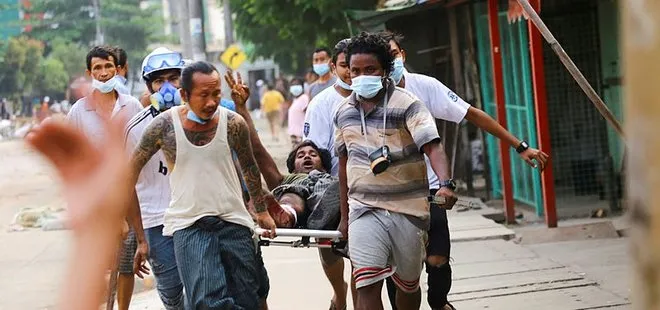 Myanmar’da protestolara kanlı müdahale! 38 kişi hayatını kaybetti