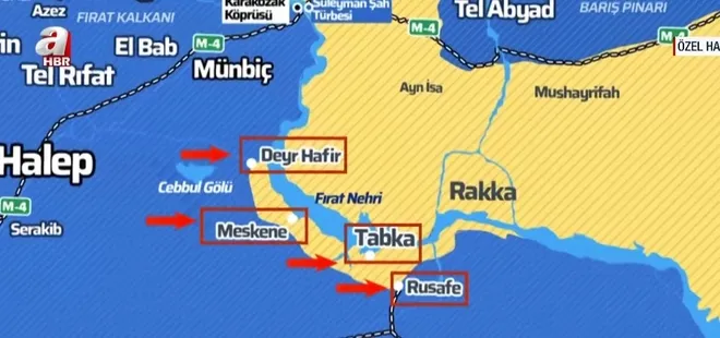 Suriye Ordusu’ndan Deyr Hafir’e dev sevkiyat: Terör örgütü köşeye sıkıştı!