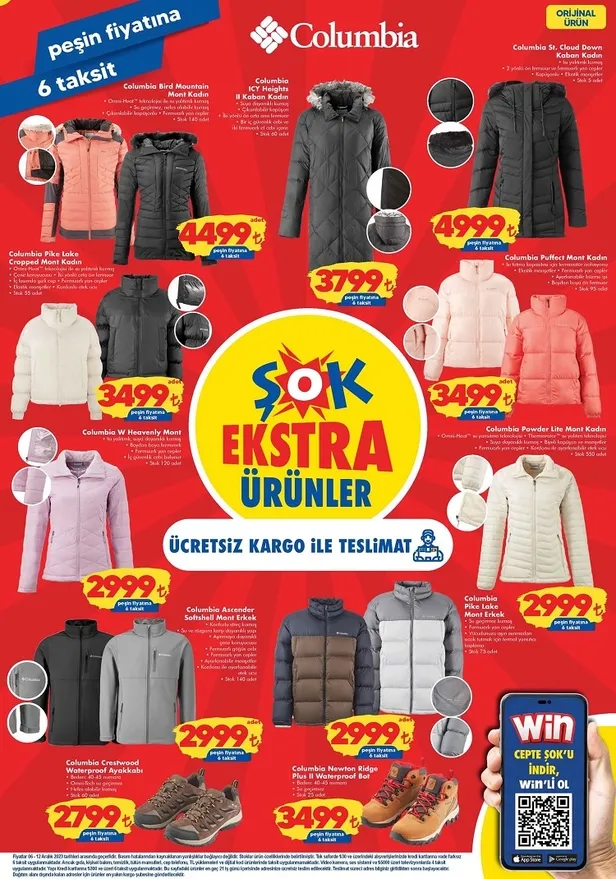 ŞOK 11 Aralık aktüel kataloğu yayınladı! Bu hafta ŞOK’ta %50’ye ulaşan indirim ve peşin fiyatına 6 taksit seçenekleriyle avantajı sunuluyor