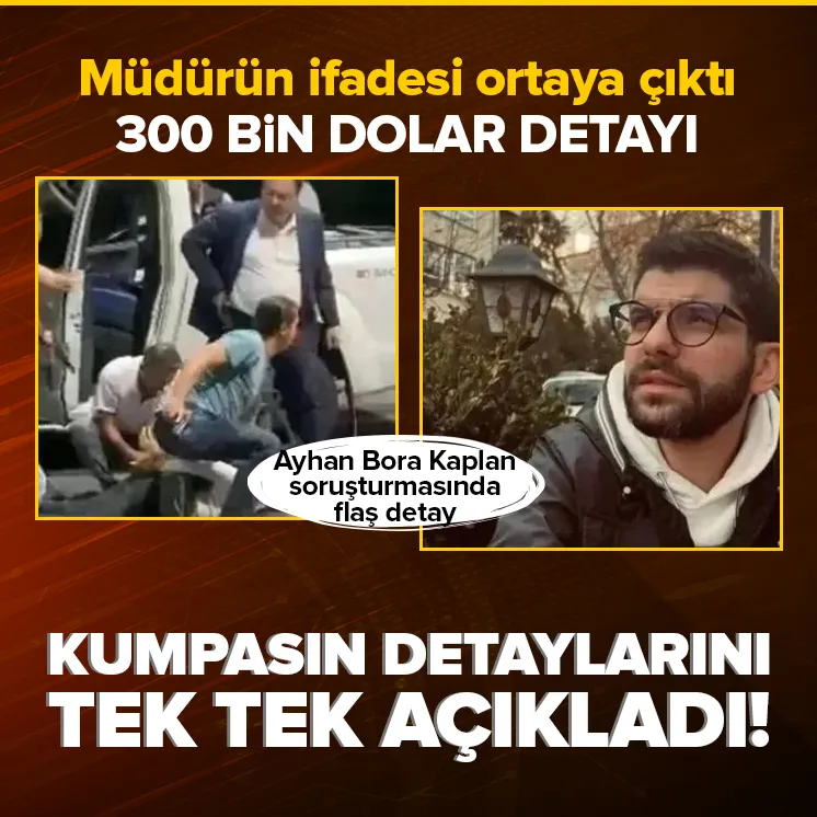 İşte Organize Müdürü Kerem Gökay Öner’in ifadesi!