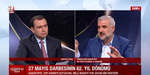 AK Parti İstanbul İl Başkanı Osman Nuri Kabaktepe: Yine birileriyle darbe planları mı yapıyorlar da ‘kaçacak’ diyorlar!
