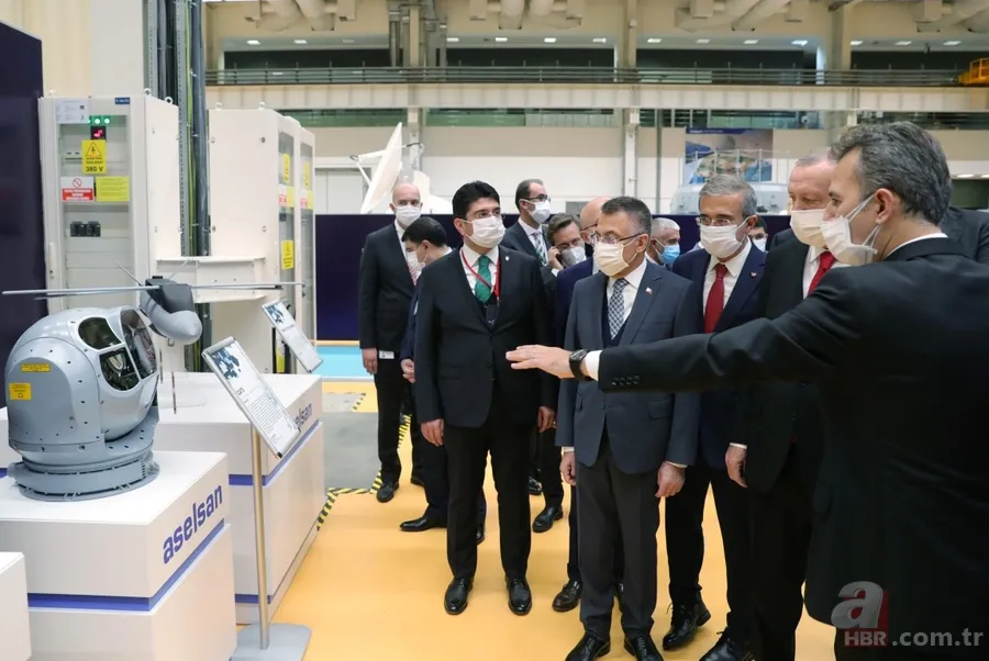 Başkan Erdoğan Aselsan tesislerini gezdi! Savunmada Türkiye daha da güçleniyor 13