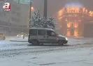 Ankara’da yoğun kar etkili oldu!
