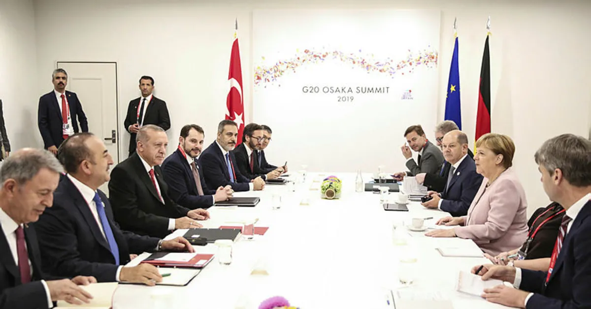 Başkan Erdoğan ve Merkel'den G20'de kritik görüşme | Video