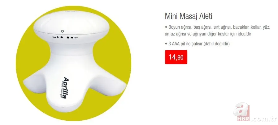 BİM aktüel 16 Ağustos kataloğu! – BİM’de bu hafta kettle, ütü ve televizyon fırsatı! İşte, BİM aktüel ürünler kataloğu! 11