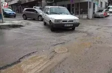 Milas’ta yağış sonrası yollar çamura döndü