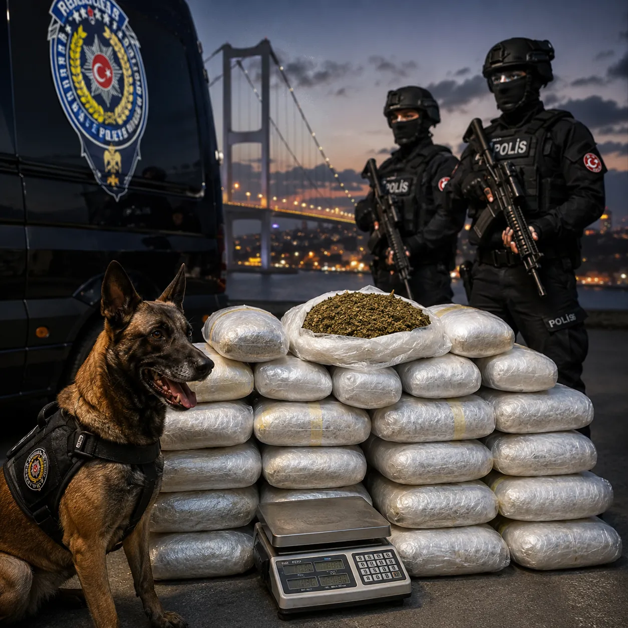 İstanbul'da 3 ayrı operasyonda 151 kilogram uyuşturucu ele geçirildi