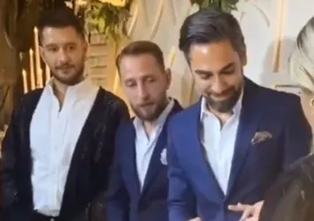 Kadir Doğulu'nun hareketleri dalga konusu oldu! Uraz Kaygılaroğlu ve damat kendisini zor tuttu
