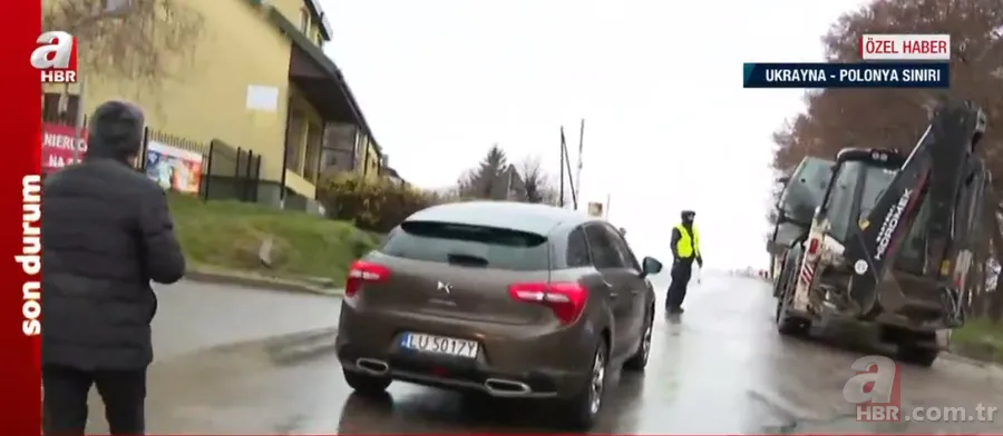 DÜNYANIN GÖZÜNÜ ÇEVİRDİĞİ NOKTA! A Haber Polonya - Ukrayna sınırında 6