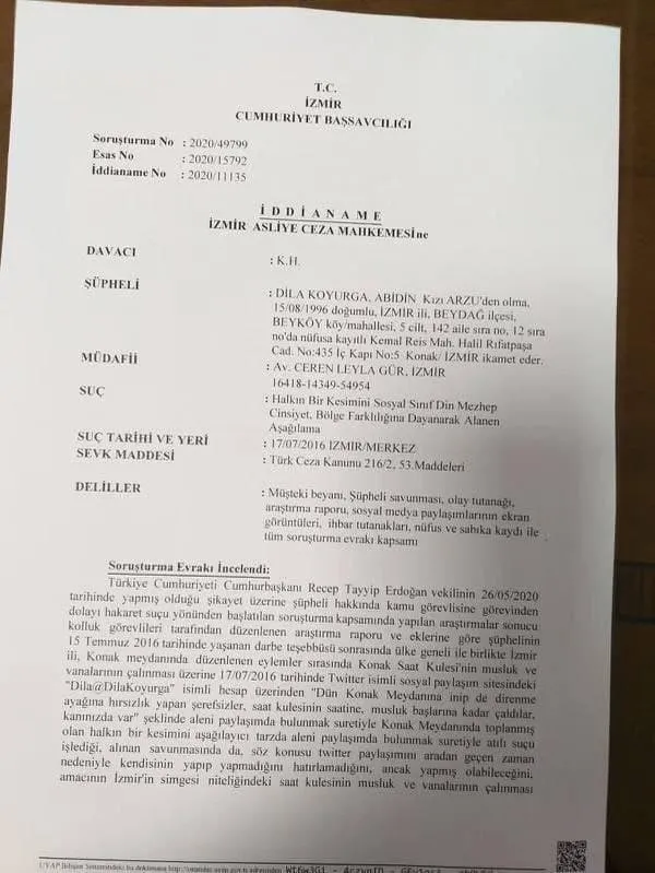 Son dakika: Başkan Erdoğan’a hakaret eden CHP’li Dila Koyurga hakkında flaş gelişme