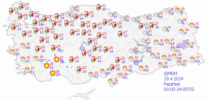1714207860918.png Meteoroloji'den yeni uyarı geldi! Çok sayıda ili sağanak yağış vuracak! İstanbul Ankara İzmir hava durumu... - 5