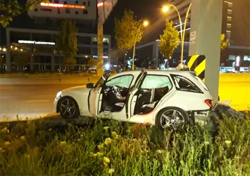 Başkent’te trafik kazası