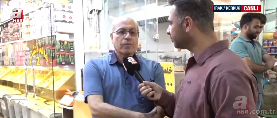 A Haber Kerkük sokaklarında! Başkan Erdoğan'a ve Devlet Bahçeli'ye teşekkür: PKK'ya diz çöktürdüler 4