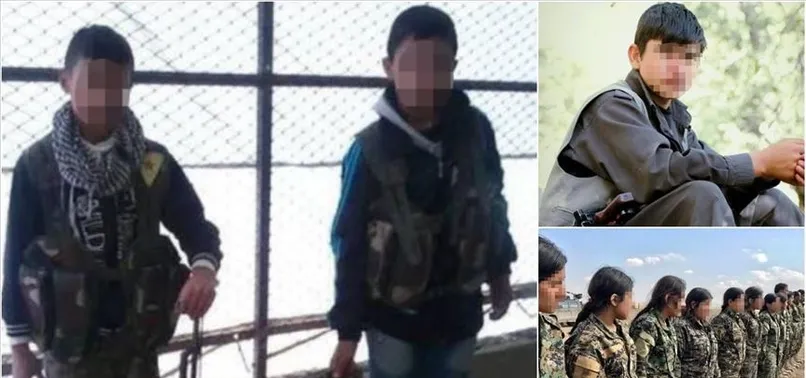 YPG/PKK çocukları savaşçı olarak kullandı