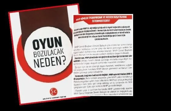 MHP'den kumpas kitapçığı - 1