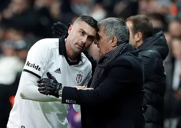 Burak Yılmaz paylaştı! Şenol Güneş
