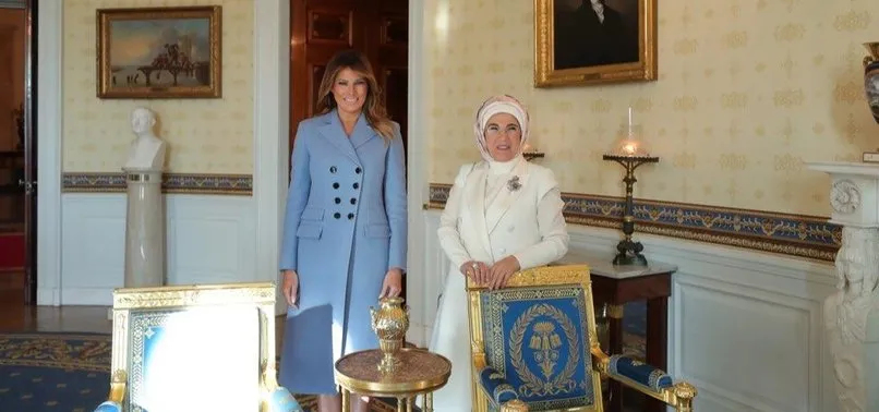 Emine Erdoğan'dan Melania Trump'a teşekkür