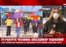 LGBTliler İYİ Parti Genel Merkezi önünde toplandı