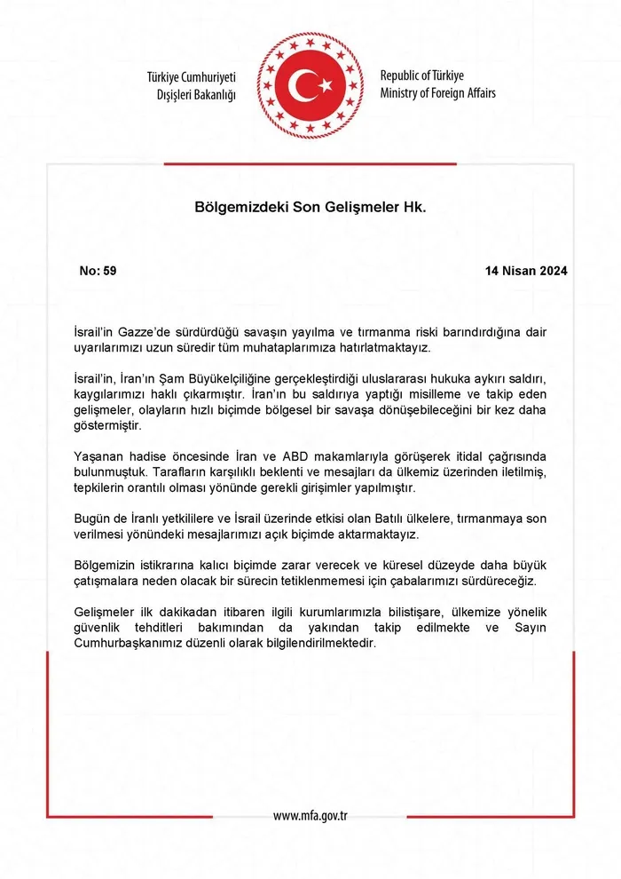 İran ABD’ye Türkiye üzerinden bilgi verdi! ABD ve İran’ın Türkiye üzerinden irtibatı: Sınırları aşmasınlar