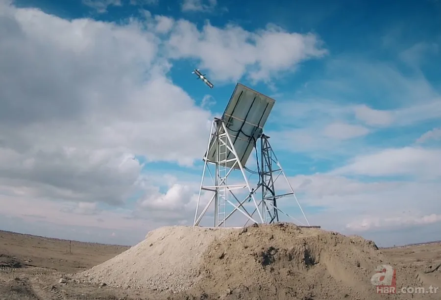 Türkiye'nin tank avcısı milli füzeyle vurdu 18