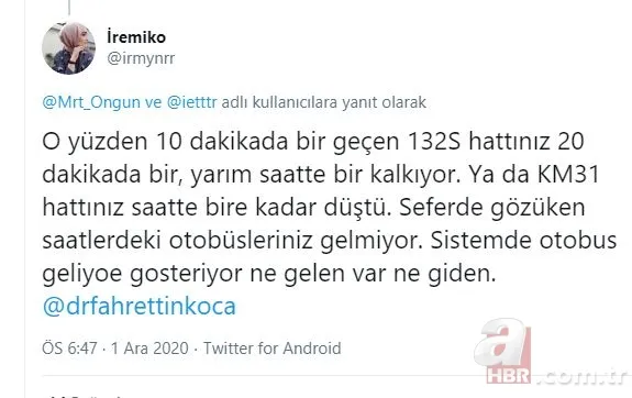 İBB Sözcüsü Murat Ongun’un ‘otobüs sayısı azalmadı’ iddiasına vatandaşlar inanmadı! 3