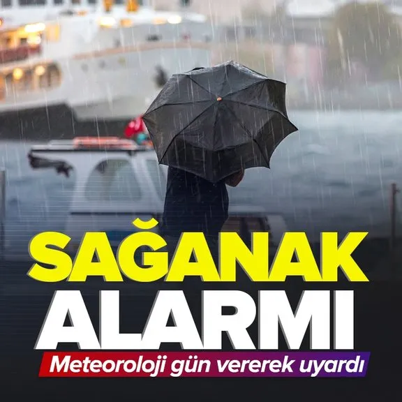 O illeri sağanak yağış vuracak! Meteoroloji’den üst üste yeni uyarılar! İstanbul Ankara İzmir hava durumu...