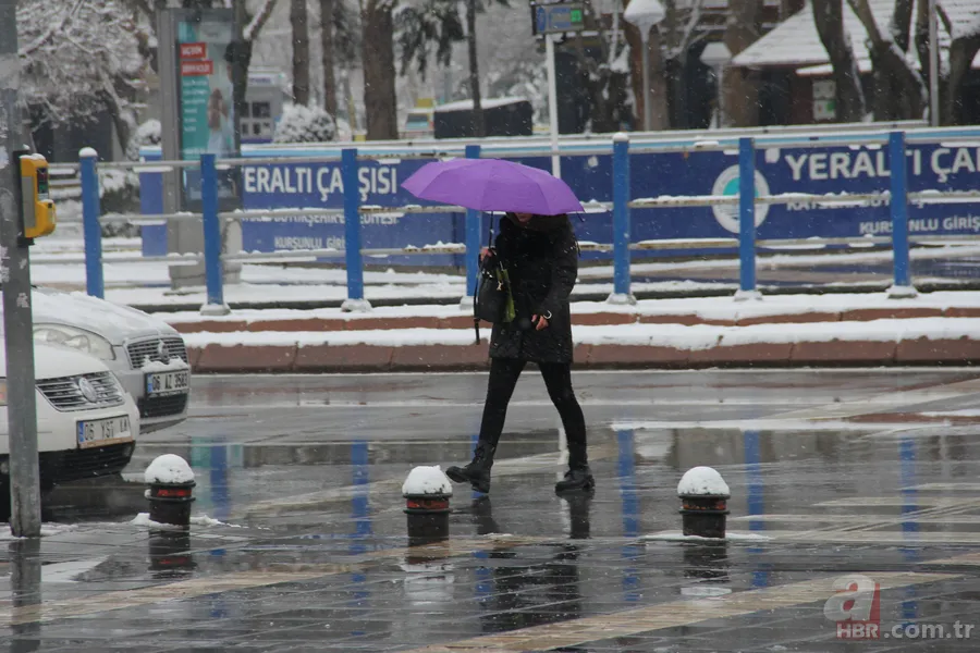 Meteoroloji saat vererek uyardı: Kar ve sağanak bir anda bastıracak! 5