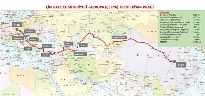 Dışişleri Bakanlığı’ndan ’China Railway Express’ açıklaması