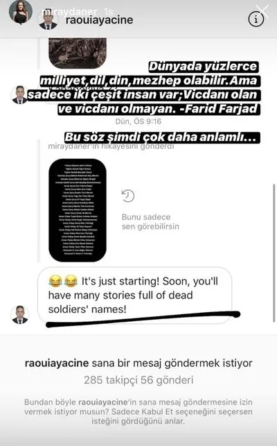 Miray Daner rejim yanlısı Suriyeli'ye haddini bildirdi! - 1