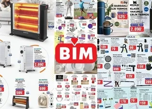 24 Ekim BİM aktüel katalog: BİM’de kış hazırlığı başladı! Çift yönlü ısıtıcı 1.190 TL, terlik çeşitleri 65 TL