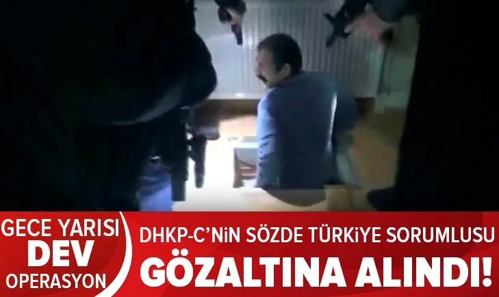 DHKP-C’nin sözde Türkiye sorumlusu Caferi Sadık Eroğlu’nu gözaltına aldı