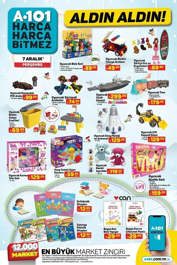 11 Aralık A101 aktüel ürünler kataloğu! Üç Tekerlekli Elektrikli Moped, Flavel Dijital Baskül , Kahve Makinesi, Smart Led TV uygun fiyata satışa sunuluyor
