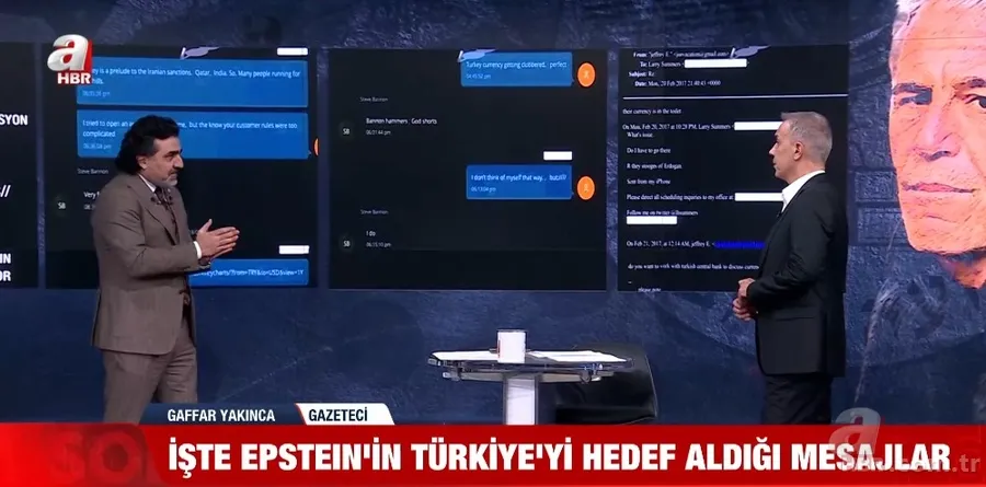 Epstein belgelerinde Türk Lirasına operasyonun şifreleri! Steve Bannon yazışmaları ortaya çıktı 6
