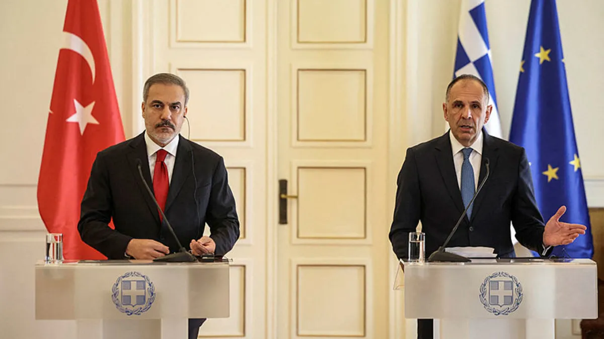 Bakan Fidan'dan Yunanistan'da net Kıbrıs mesajı: Duruşumuz belli