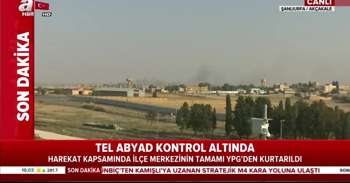 Tel Abyad’da kontrol sağlandı