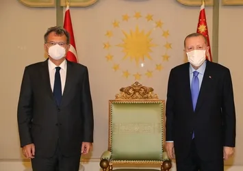 Son dakika haberi | Başkan Erdoğan TÜSİAD Başkanı Simone Kaslowski’yi kabul etti