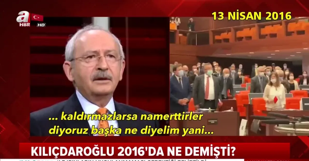 CHP Genel Başkanı Kılıçdaroğlu'nun "Enis Berberoğlu" çelişkisi |Video