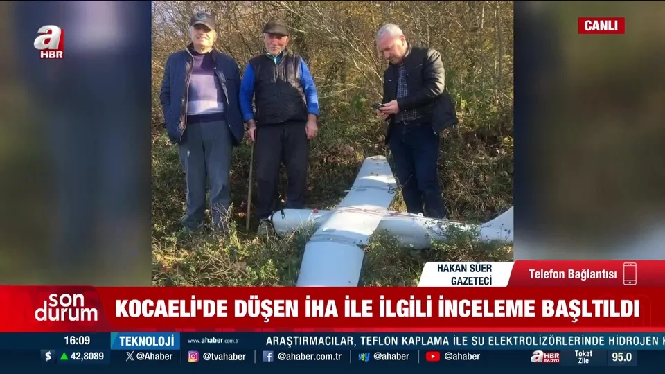 İzmit’te İHA düştü!